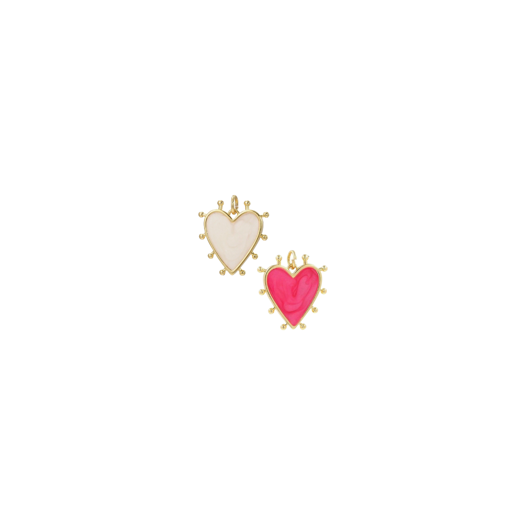 Golden Heart Charm