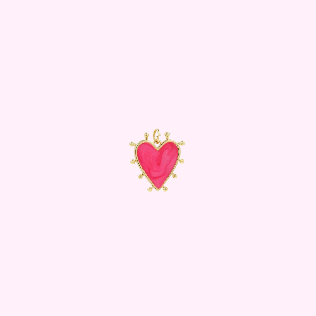 Golden Heart Charm