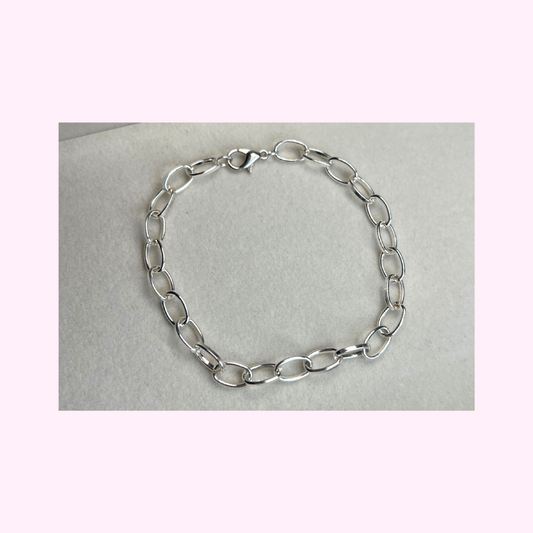 Silver Rolo Bracelet