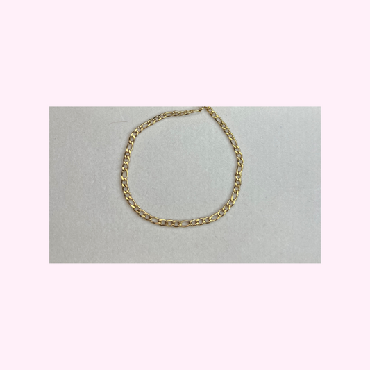 Gold Figaro Bracelet