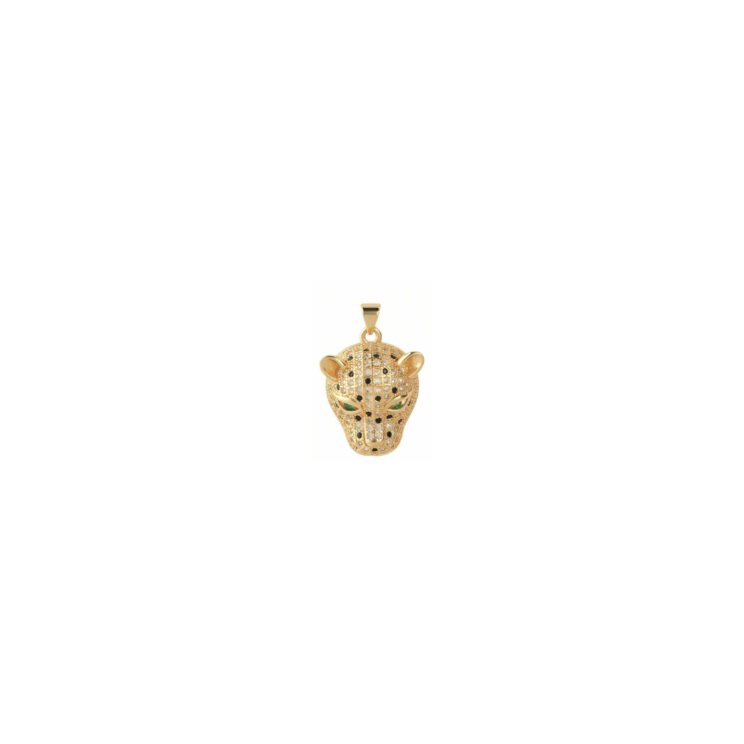 Gold Panther Charm