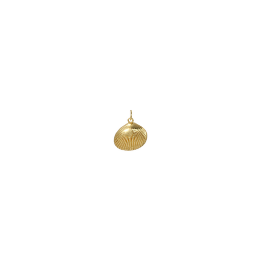 Gold Seashell Charm